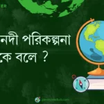 বহুমুখী নদী পরিকল্পনা কাকে বলে ?